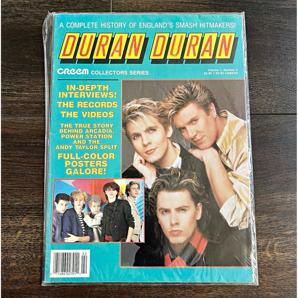 Creem Collectors Series Duran Duran Collector's Edition Vol 1 Issue 2 Apr 1987